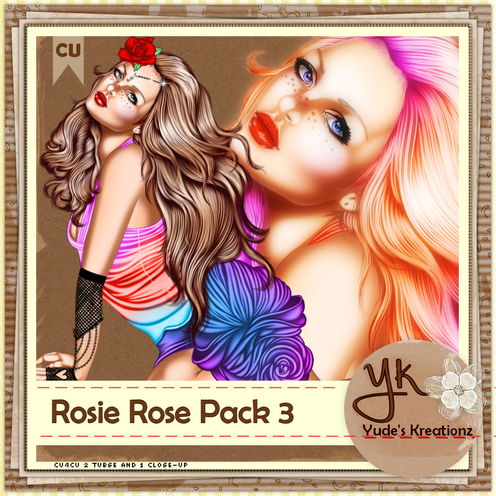 Rosie Rose Pack 3